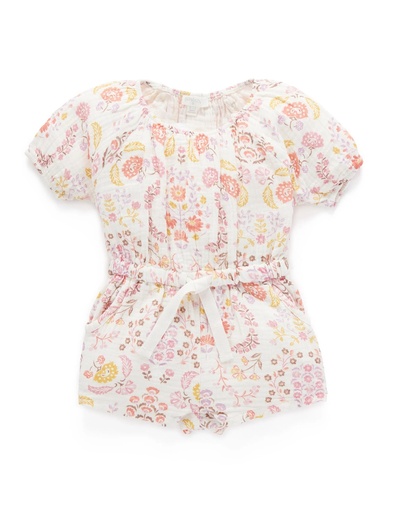 [9336995326162] Purebaby | Paisley Onesie (5y)