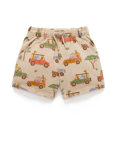 [9336995326506] Purebaby | Safari Pull On Short (5y)