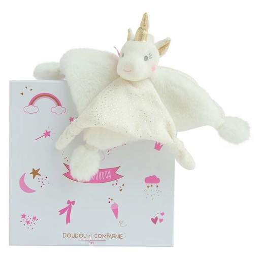 [DC3275] Doudou Et Compagnie | Unicorn Lucie Comforter