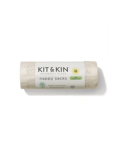 [KKNAPPYSACKSPK] Kit & Kin | Diaper Sacks (60 Pack)