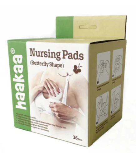 [MHK001-B] Haakaa | Disposable Nursing Pads - Butterfly (36pcs)