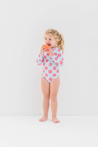 Badawii | Girl Swimsuit - Sweet Pomelo Light Blue