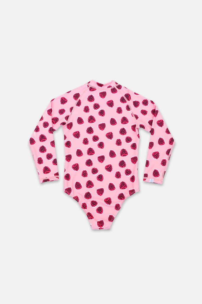 Badawii | Girl Swimsuit - Wild Berries Deep Pink