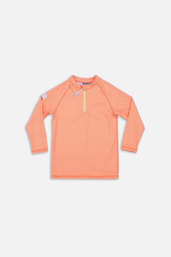 Badawii | Long-Sleeve Rashguard - Papaya Orange