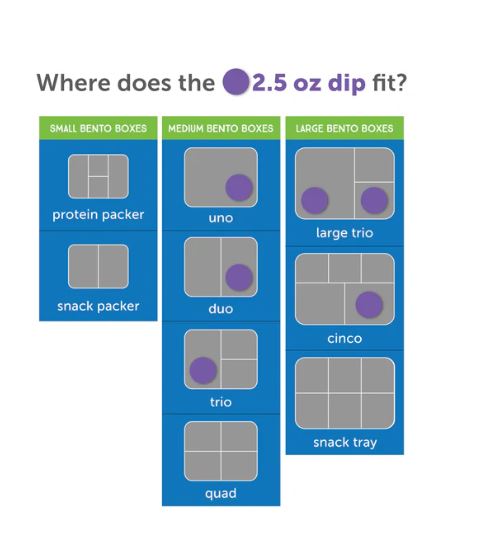 Lunchbots | Dips Pots - set of 2