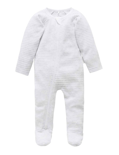 Purebaby | Essentials Zip Growsuit