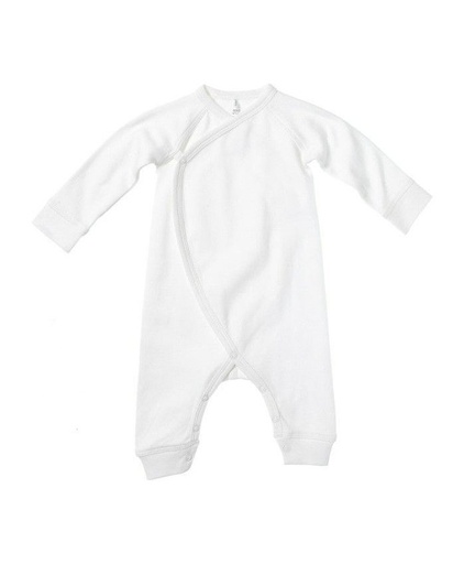 Purebaby | Premature Crossover Long Sleeve Growsuit