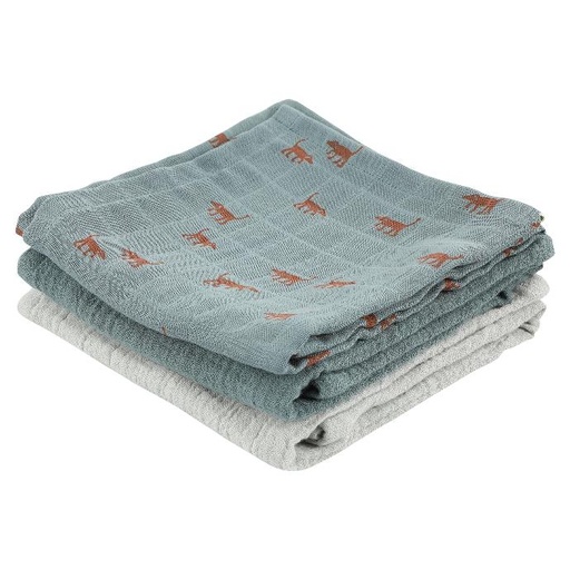 Trixie | Muslin Cloths 3-Pack Mix