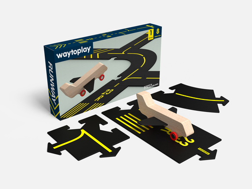 [8RW1F] Way To Play | Flyer - Runway - Flexible Airport Set