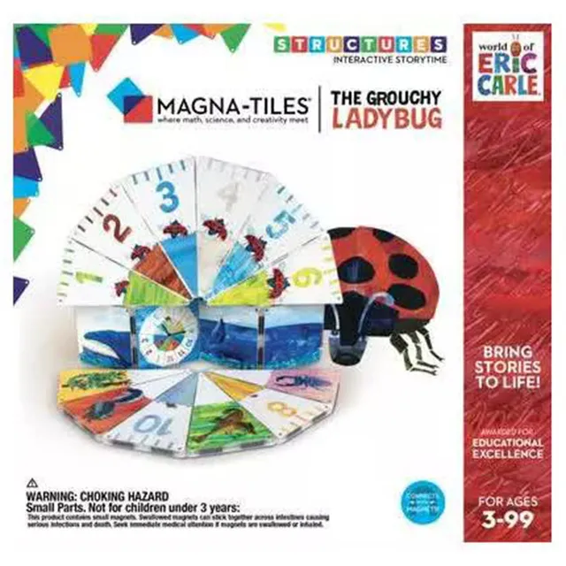 [GL200101] Magna-Tiles | The Grouchy Ladybug 