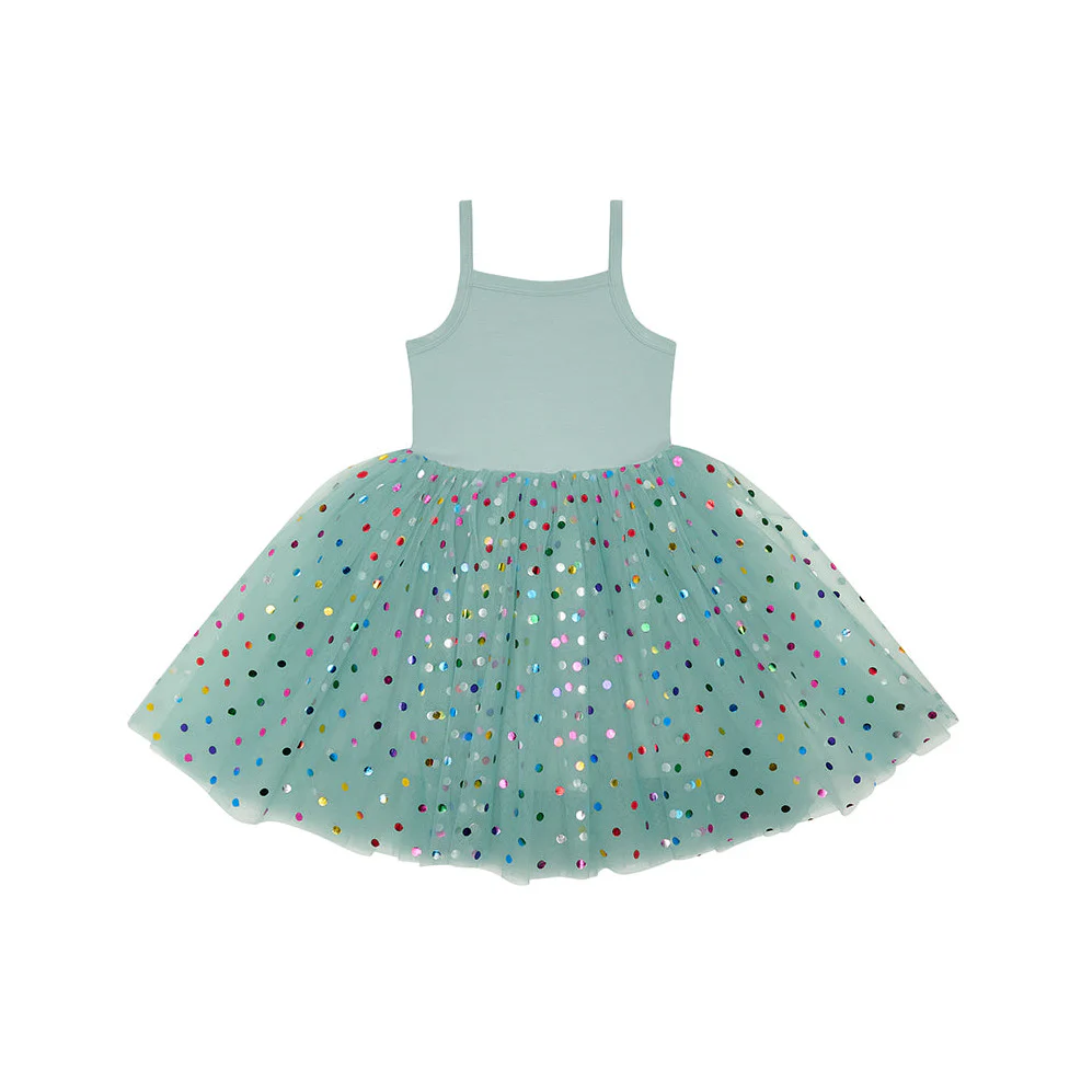 Bob & Blossom | Dress - Turquoise Spot 